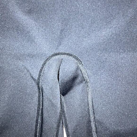 Black high waisted flaired leggings - Picture 2 of 7